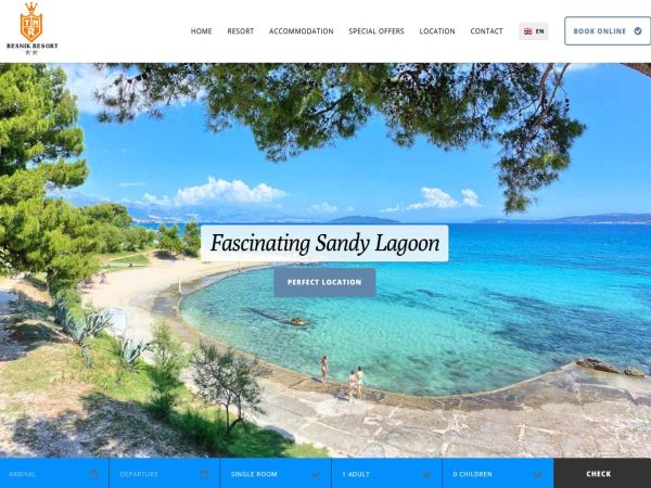 Izrada responzivne web stranica za Hotel Resnik