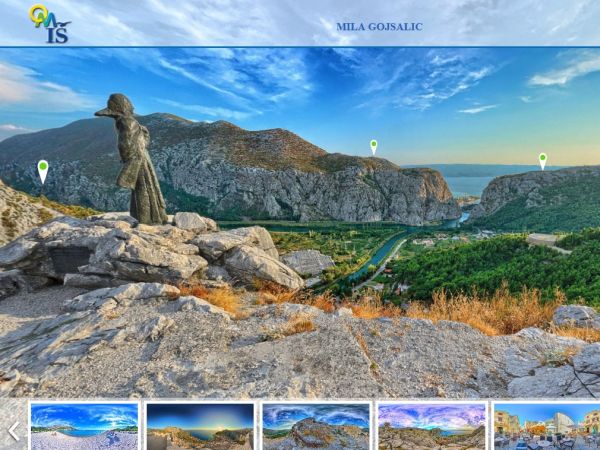 Virtualna šetnja u 360 za tURISTIČKU ZAJEDNICU GRADA oMIŠA
